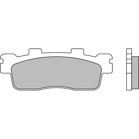 brembo scooter brake pads, carbon-ceramic compound
