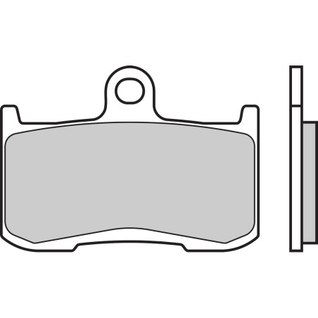 brembo brake pads with sc sintered compound for track and road use