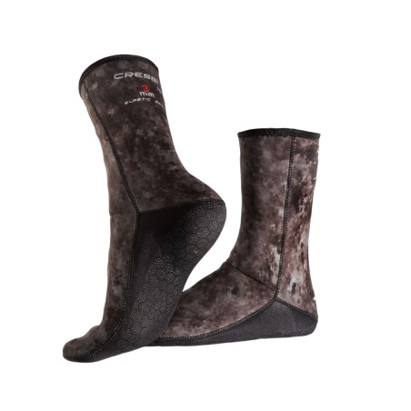 chaussons de plongée tracina ultraspan 3mm sans semelle - cressi