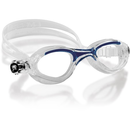 gafas de natación flash lady/medium de cressi con cristales independientes y lentes antirrotura