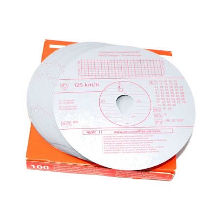 disques de tachygraphe de camion 125 24 ec4k
