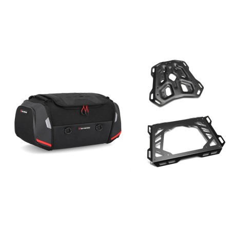 borsa posteriore + supporto rackpack