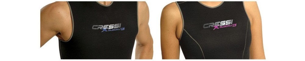 Thermal diving vests - Scubatic